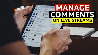 How to Manage Comment on Live Video | Handling Live Streaming Comments