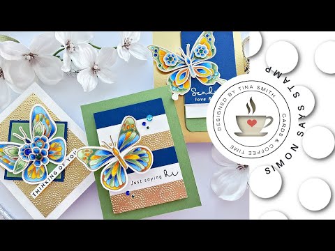 Simon Says Stamp | March 2024 Card Kit | Mix & Match Butterflies