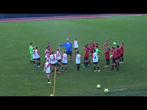 HIDRIA TOLMIN, trening tekma U12 - U13 z izjavo trenerja