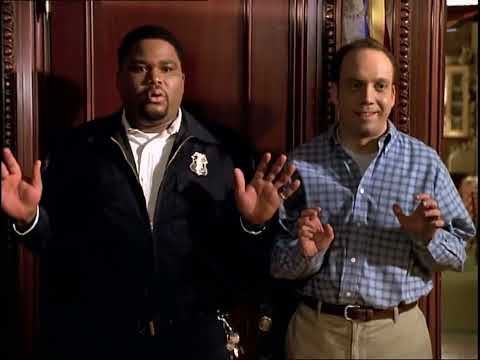 Trailer beat where the music drops for a punchline, then kicks back with a hook