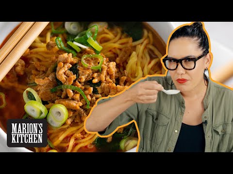 The spicy noodle soup I cook when I DON'T ACTUALLY have time to cook 😅🍜😅 | Marion's Kitchen