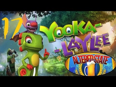 Lets Play Yooka-Laylee Part 17 - Moodymaze Marsh Expanded