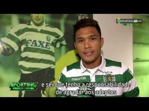 Entrevista Teófilo Gutiérrez - Sporting TV (19/7/2015)