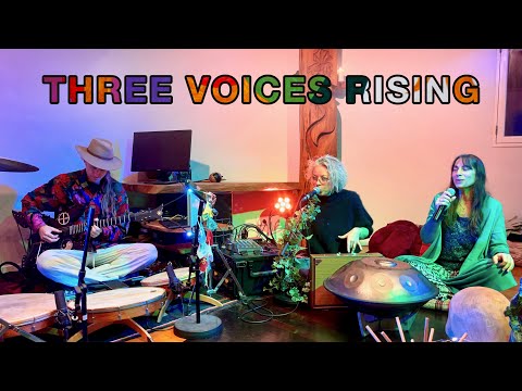 Threshold Hymn—Three Voices Rising | Axis Mundi Experience AME Jam | 1 11 11 Inner Journey