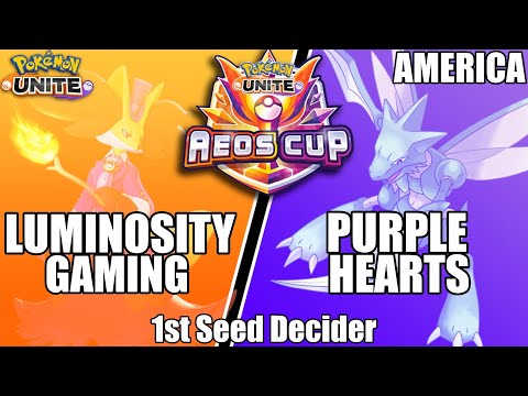 Luminosity vs Purple Hearts - PUCS NA Aeos Cup Qual 1st Seed Decicder - Pokemon Unite Tournament