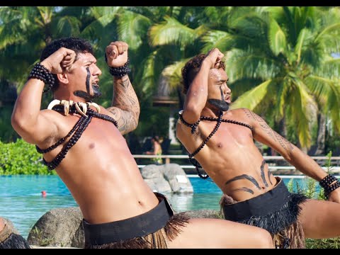 Marquesas - Marquesan traditional war dance