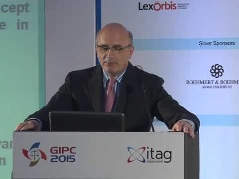 Mr. Keith Bergelt Plenary Session IV At GIPC 2015, Mumbai, India