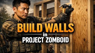 How to BUILD WALLS in Project Zomboid (Step by Step)
