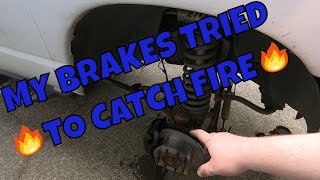 Replacing the front brakes on my 2008 cummins