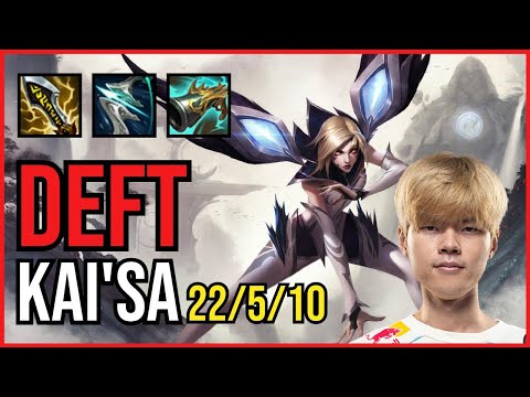 DEFT - KAI'SA vs. TRISTANA ADC | KR DIAMOND | PATCH 11.1 | PENTAKILL