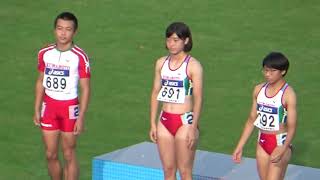 第103回日本陸上選手権 U18都道府県対抗男女混合4×400mリレー B決勝 福岡、愛媛、滋賀
