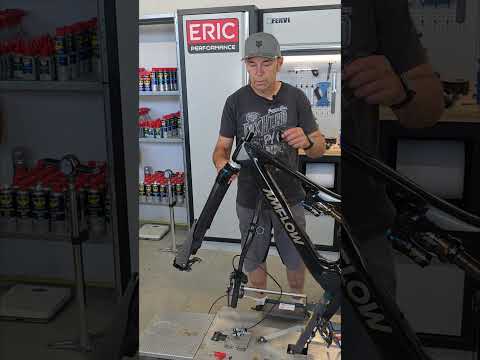 MTB Upgrade 🔥 I installed the BEST upside-down fork. #mtb #upgrade #fork #bicifaidate #lorybart