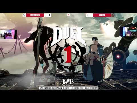 X-Sekai Anime Fighters Tournament ➤ GGST Losers Quarter-Final Logahan Vs EasternPanda