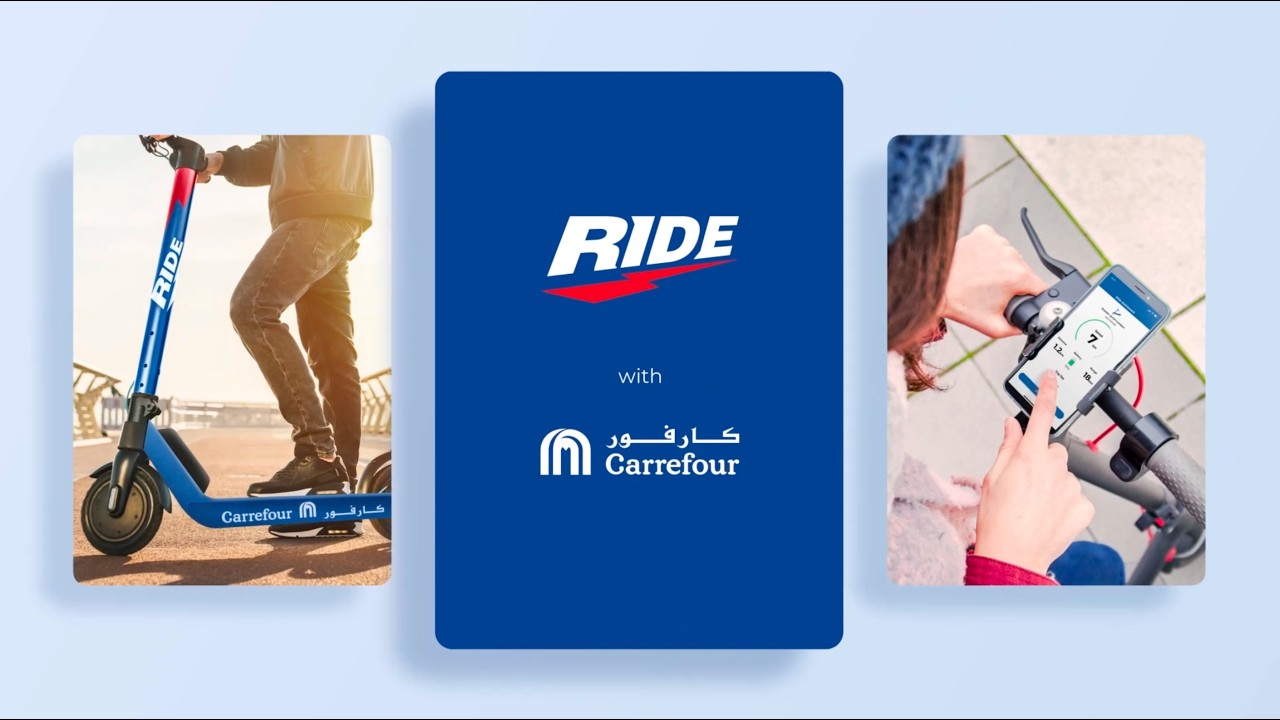 Carrefour Ride and OOH ads