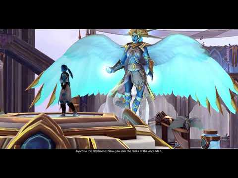Kleia's Ascension Bastion Cutscene Shadowlands