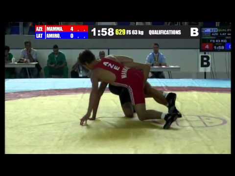 WWCC2013 / Teymur Mammadov - FS 63 kg - qualification match