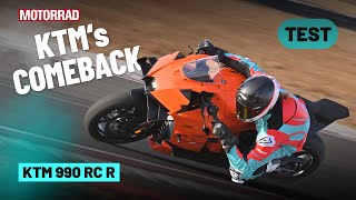 KTM 990 RC R im ersten Test: So fährt die neue Supersport-Waffe 2025!