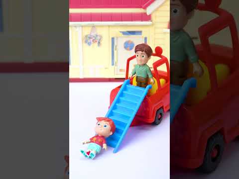 Satisfying Unboxing & Review CoComelon Family Car ASMR Video #cocomelon #toys