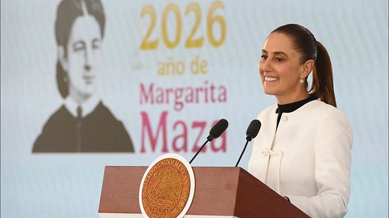 Mañanera de Claudia Sheinbaum del 16 de enero de 2026