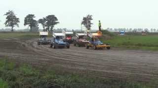 preview picture of video 'Autocross Kollum 7 september 2013 - Stockcar F2 - 3e manche'