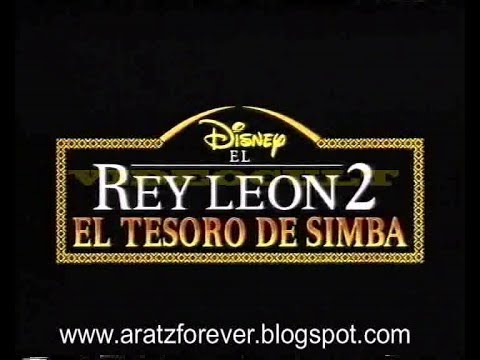 Tráiler El Rey León II: El reino de Simba [WEB-DL] 1998