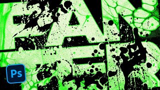 Create This Dope Grungy Text Effect With Splatter In Photoshop
