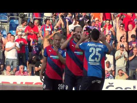 Gól hlavou Aidin Mahmutovič (Plzeň - Slavia 2:1)