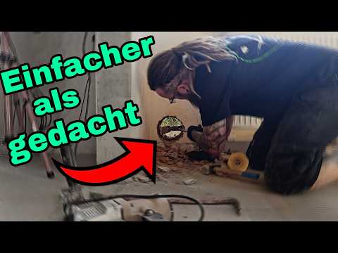 Core drilling WITHOUT a core drill? THIS is how it's done! Install extractor hood and wall box.