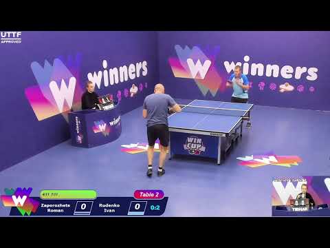WINners CUP table 2  14.11 Zaporozhets Roman - Rudenko Ivan  19:45