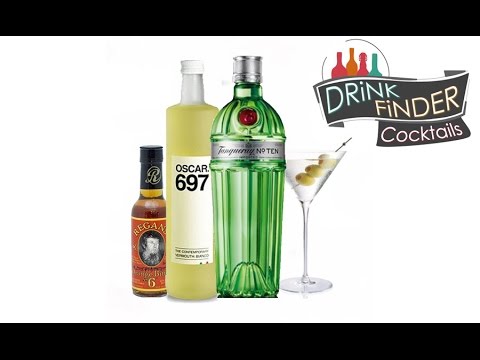 Drinkfinder's Cocktails - Dirty Martini Tutorial