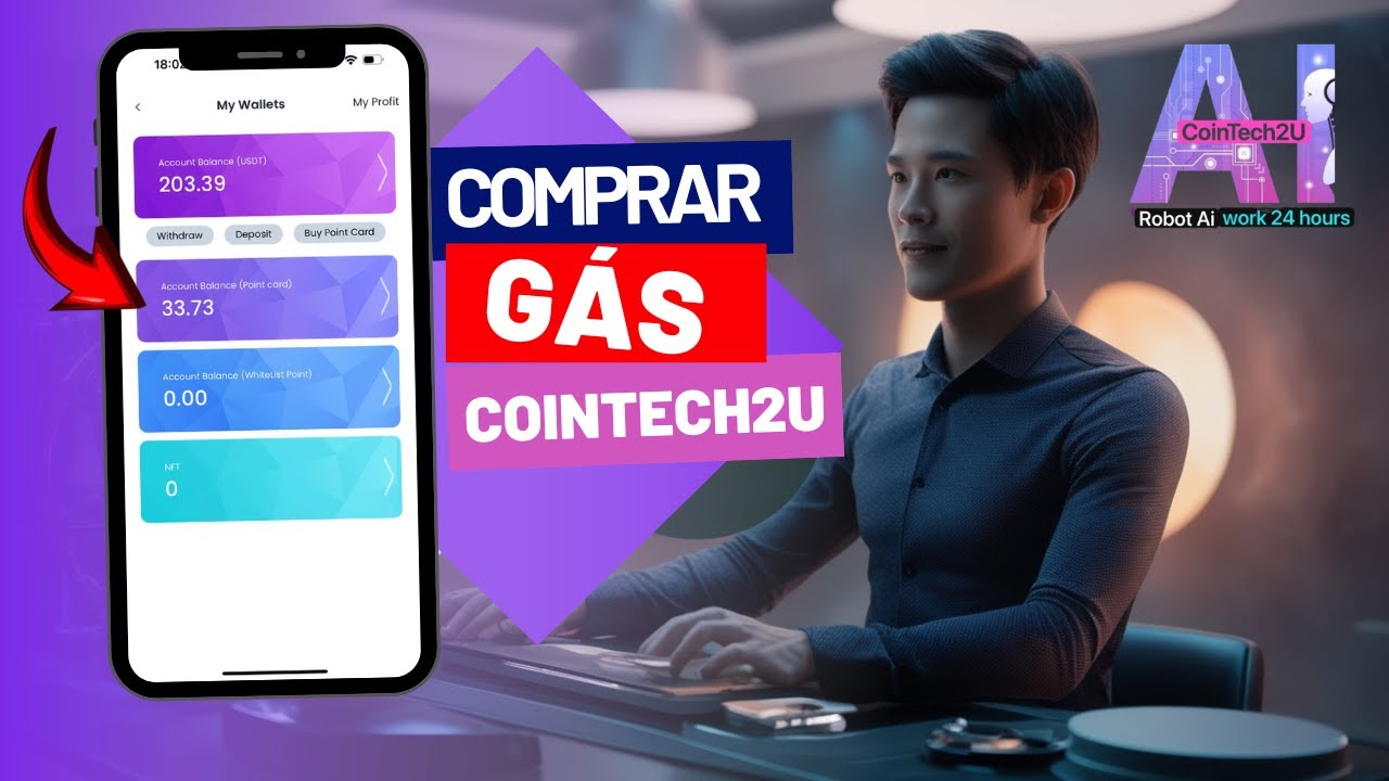 Comprando Gás na IA Cointech2u