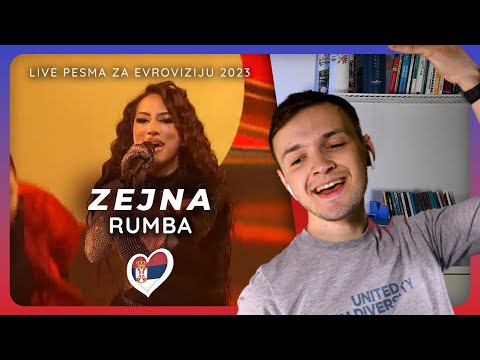 RUMBABABA! Rumba by Zejna LIVE Semi Final 2 | Pesma za Evroviziju 23 Serbia Eurovision