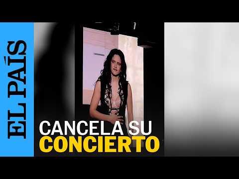 Rosalía suspende su concierto en Milano a medio show por indisposición