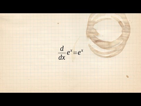 Ableitung der e-Funktion (Herleitung und Beweis)