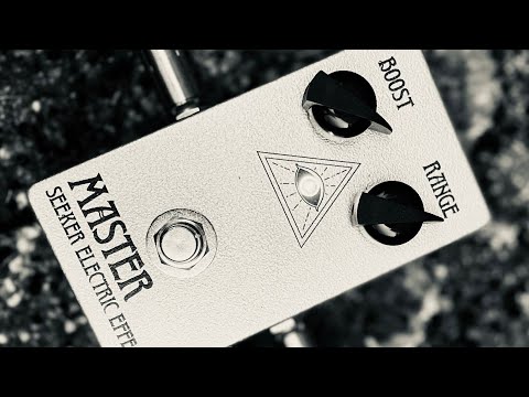 Seeker Electric FX Master Treble Boost Rangemaster NAMM 2024 Mullard OC43 image 11