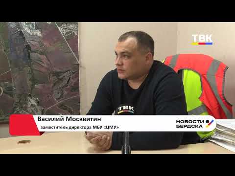 В Бердске вышли на борьбу со снегом