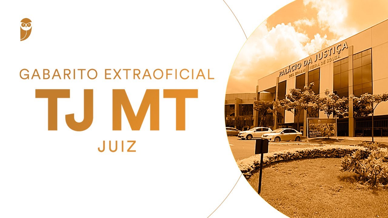 Gabarito Extraoficial TJ MT (Juiz)
