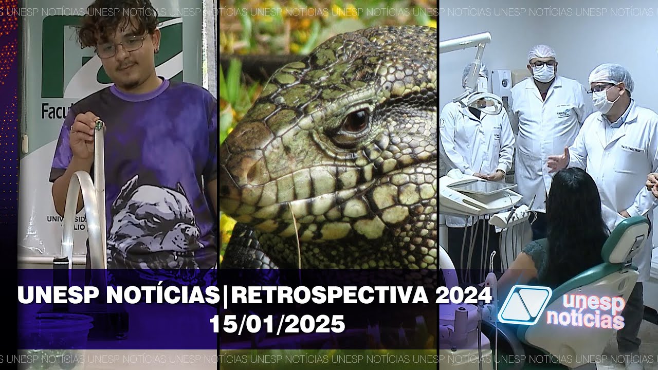 Centro Interativo de Física, descobertas sobre o lagarto teiú e atendimento em oncologia bucal