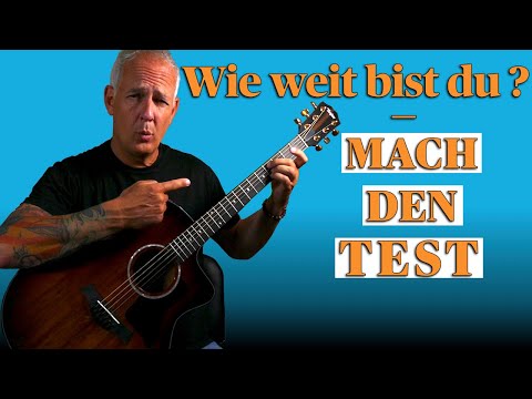 Bist du noch Gitarren-Anfänger oder schon weiter? DER GROßE SELBSTTEST!