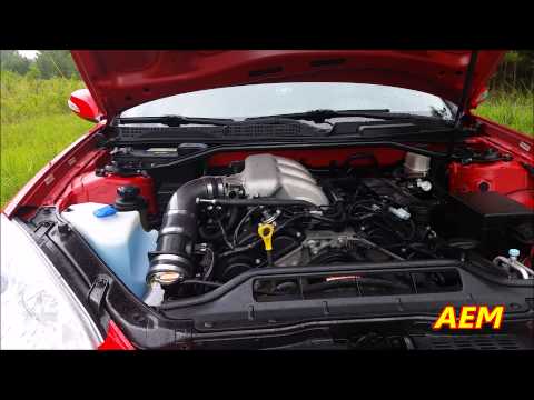 Genesis Coupe 3.8 AEM Intake vs Stock Intake