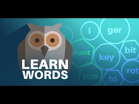Learn Words - Use Syllables Video