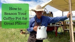 How to Season Your Coffee Pot for Great Flavor