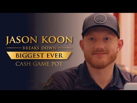 Jason Koon Breaks Down Biggest Cash Game Poker Pot