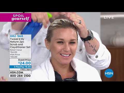 Tweak'd By Nature CocoNutty Volumizing Scrub and Claydit...