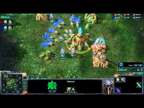 LiquidHuK (P) vs aTnSocke (P) Dreamhack 2011 Quarter Finals Game 2