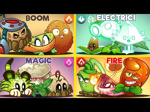 PvZ 2 4  Super Team Plants Max Level Vs Team Zombies-Which Plant Is Best?