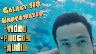 Galaxy S10 Underwater Pool Test: Video, Photos & Audio/Mic Test (Does it Survive?)
