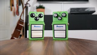 Video thumbnail for JHS Pedals TS-9 High Gain mod VS Ibanez TS-9 by Eirik Stordrange