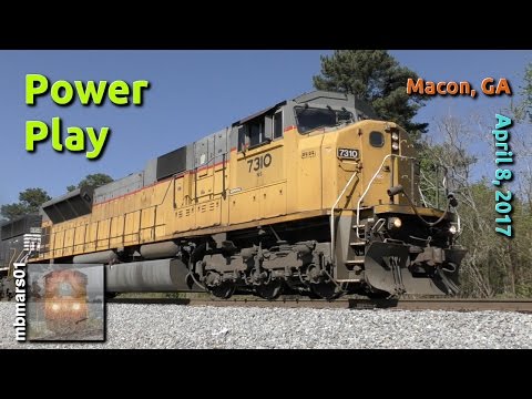 [4o] Power Play, Railfanning Macon, GA, 04/08/2017 ©mbmars01