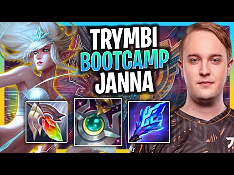 LEARN HOW TO PLAY JANNA SUPPORT LIKE A PRO! | FNC Trymbi Plays Janna Support vs Rell!  Bootcamp 2023